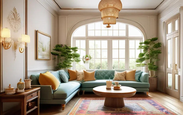아이온 하우징 시스템 - **Aion-Inspired Cozy Cafe Living Space:** "A warmly lit, inviting living room designed as a cozy...